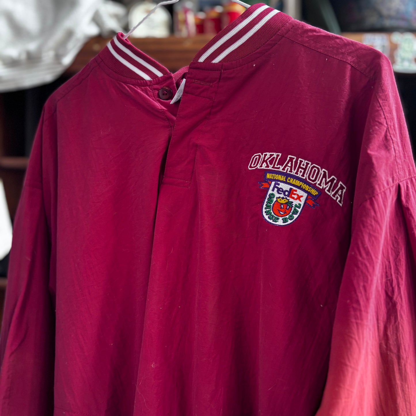 Vingtage OU Sooners 2001 National Championship pullover