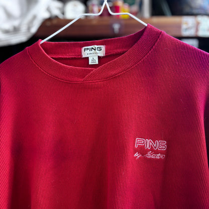 Vintage Ping by Karsten red sweater