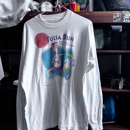 Vintage Tulsa run longsleeve 1992