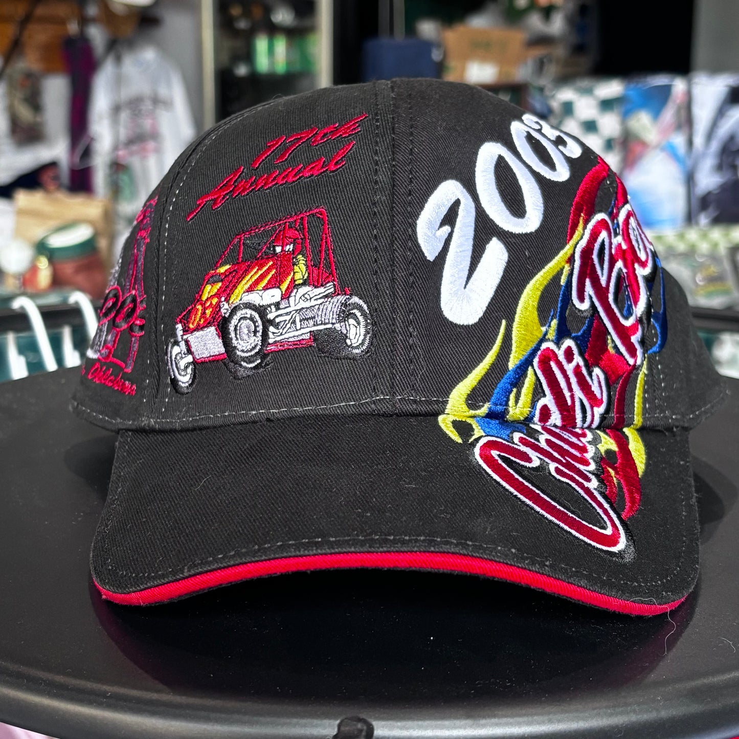 Vintage 2003 chili bowl hat