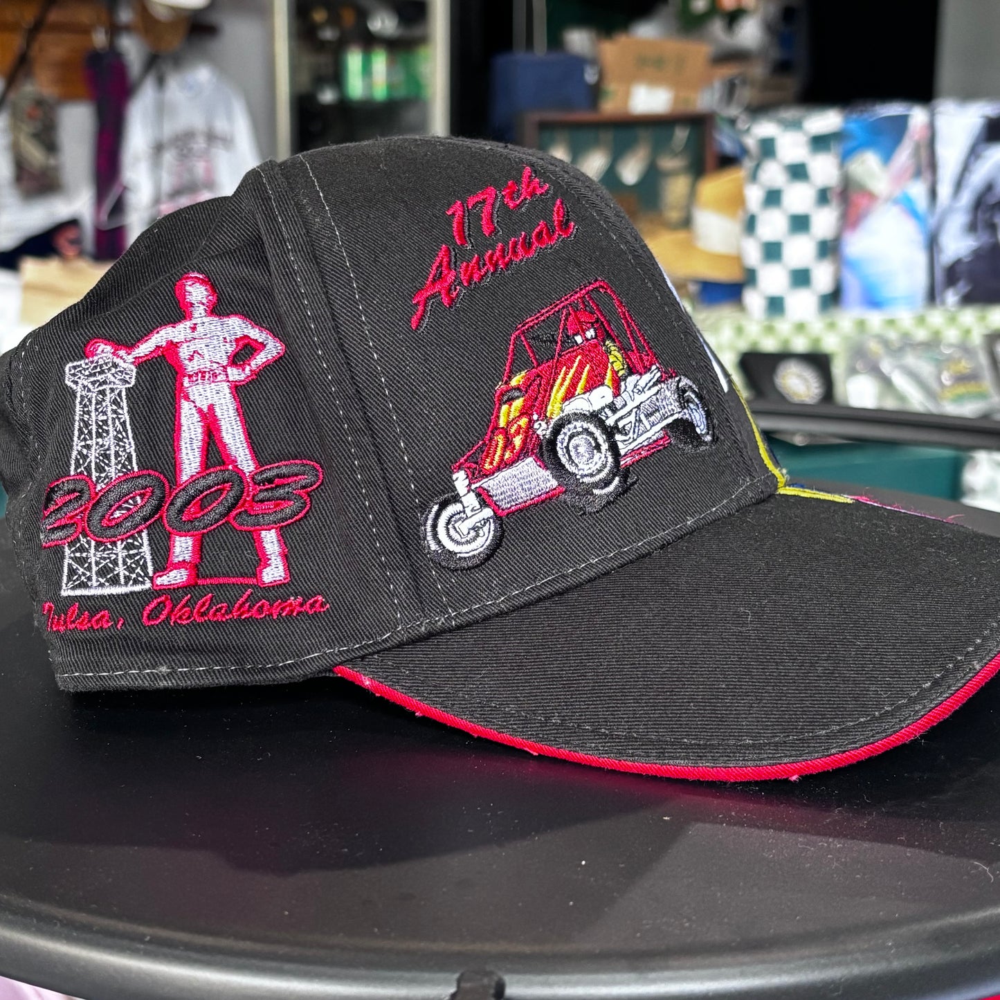 Vintage 2003 chili bowl hat