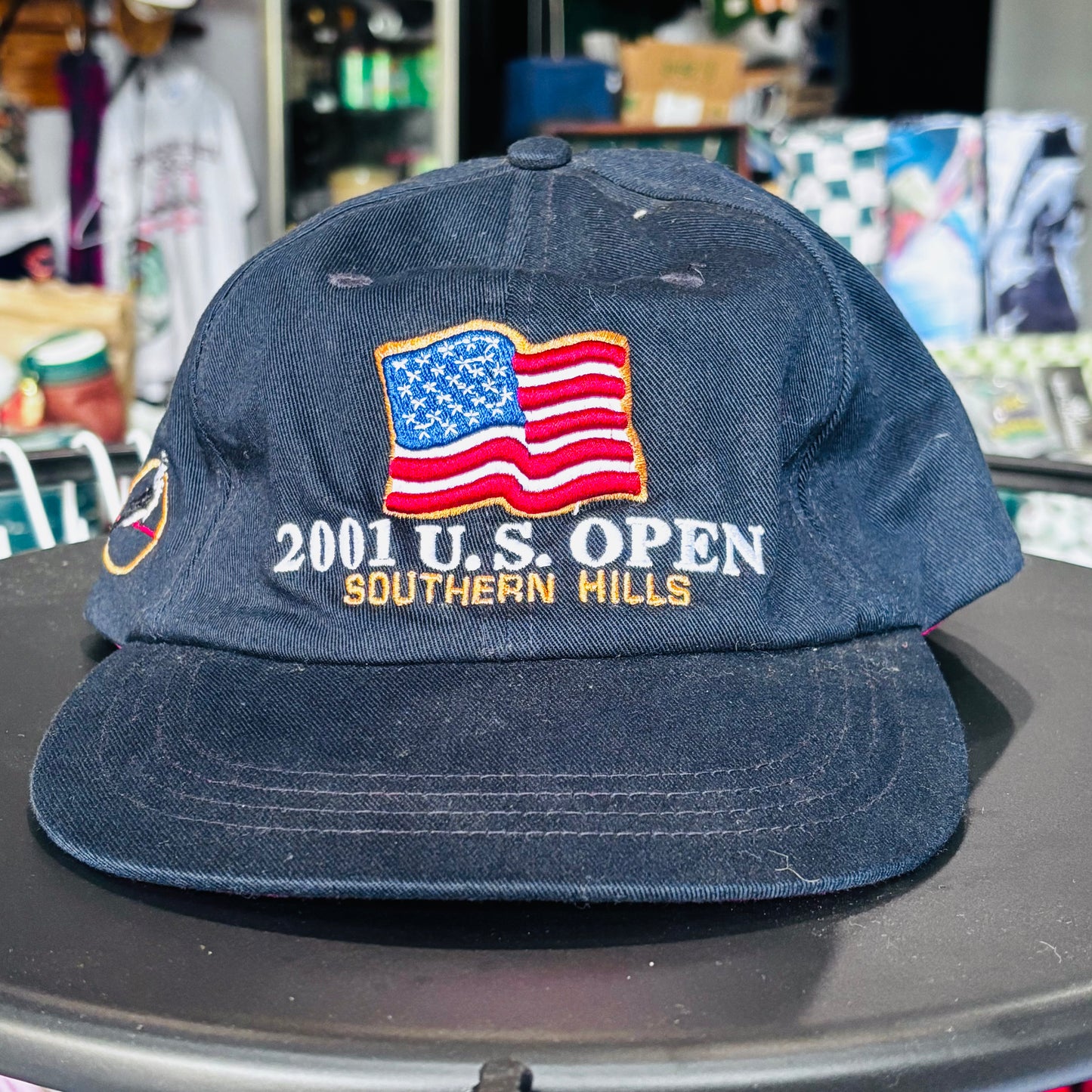 Vintage 2001 US Open Southern Hills hat blue