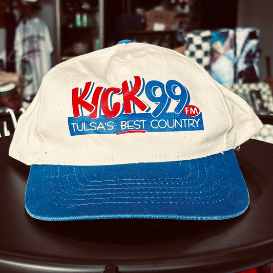 Vintage Kick 99 Tulsa country hat