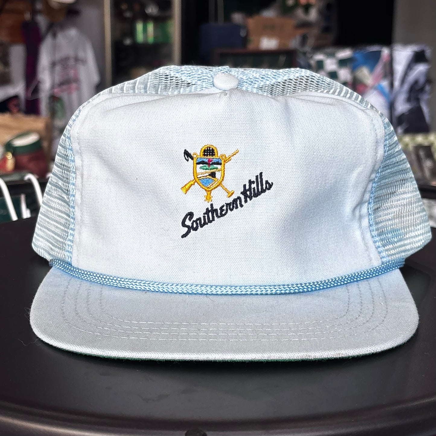 Vintage Southern Hills light blue hat