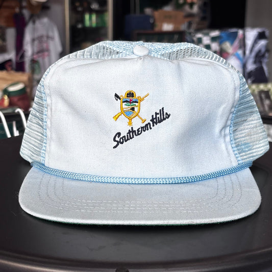 Vintage Southern Hills light blue hat