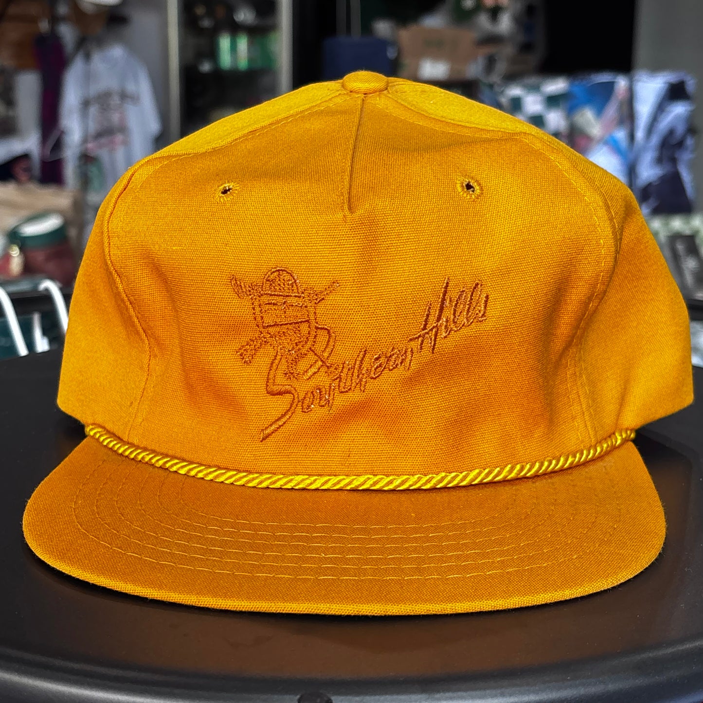 Vintage Southern Hills yellow hat