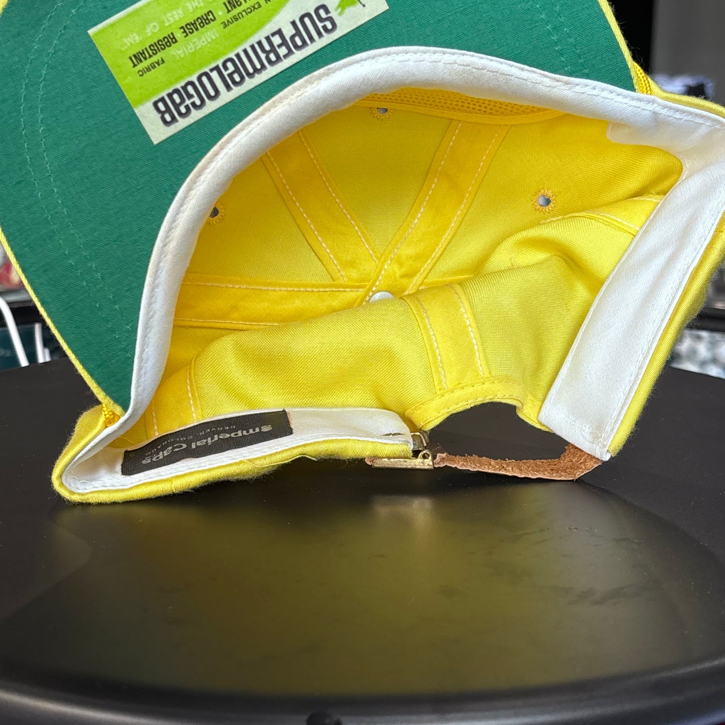 Vintage Oak Tree yellow hat