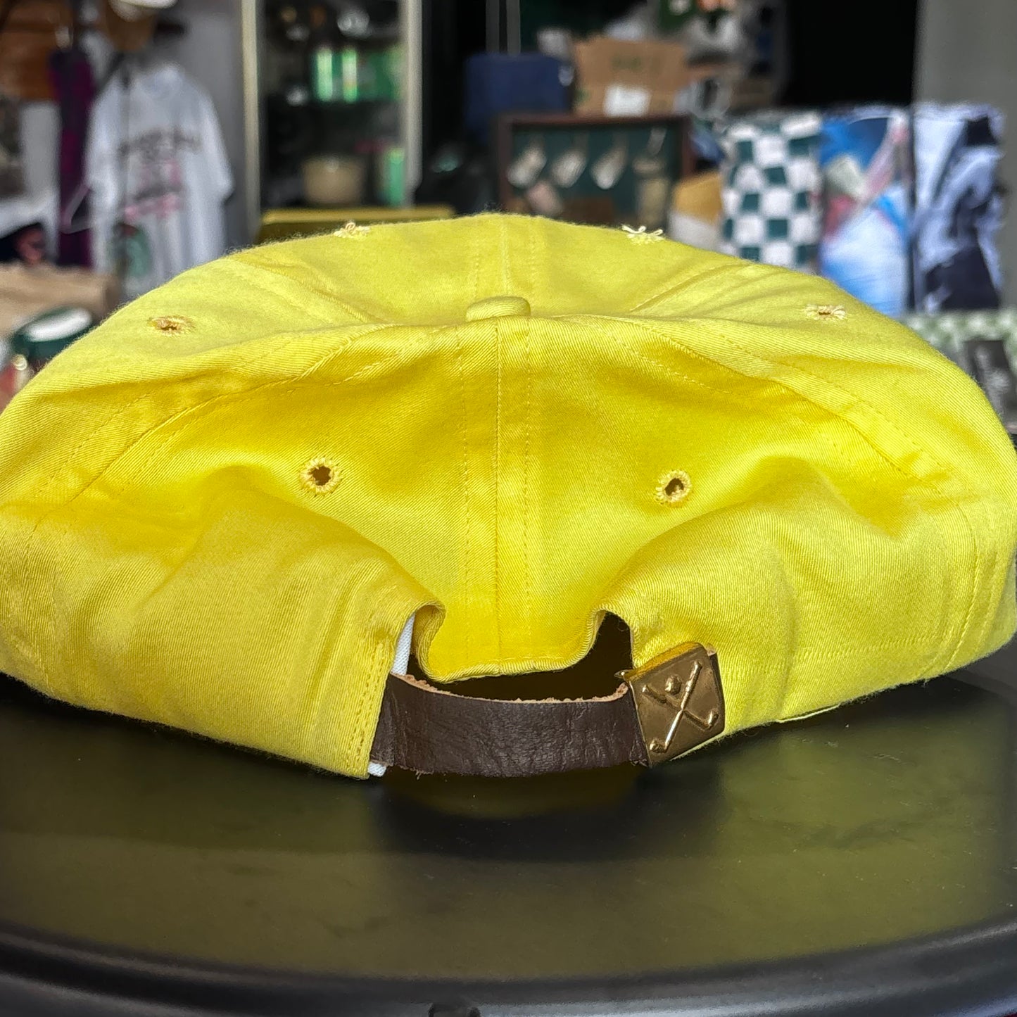 Vintage Oak Tree yellow hat