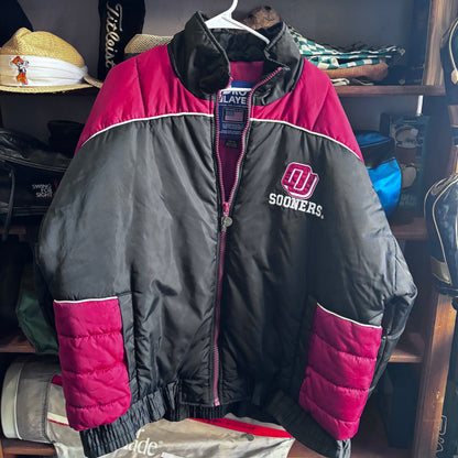 Vintage Oklahoma Sooners OU coat jacket