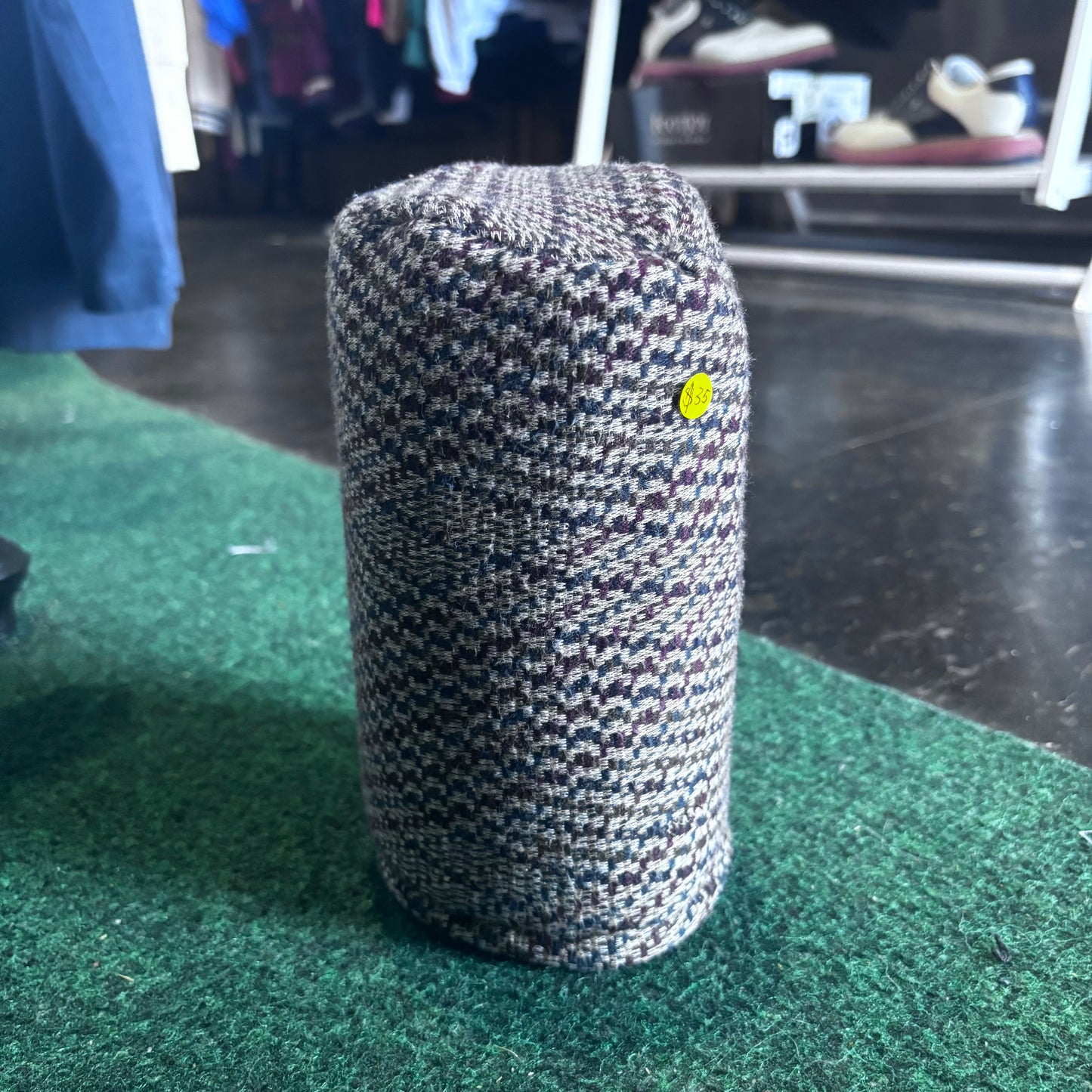 Vintage pattern shortie headcover 3 wood a below