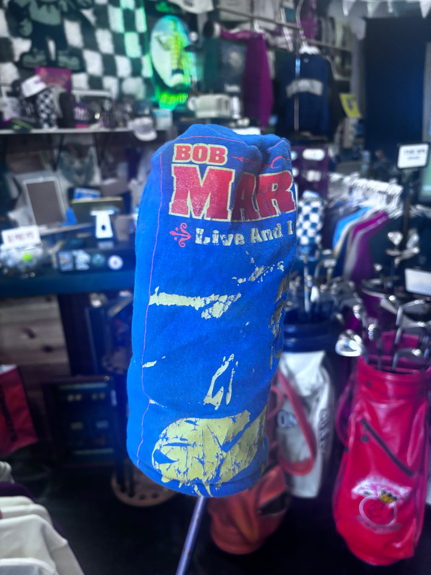 Vintage Bob Marley Headcover 3 wood