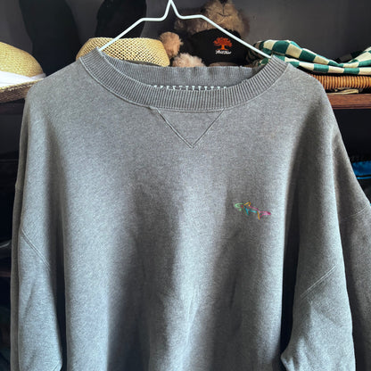 Vintage Greg Norman Shark distressed crewneck sweatshirt