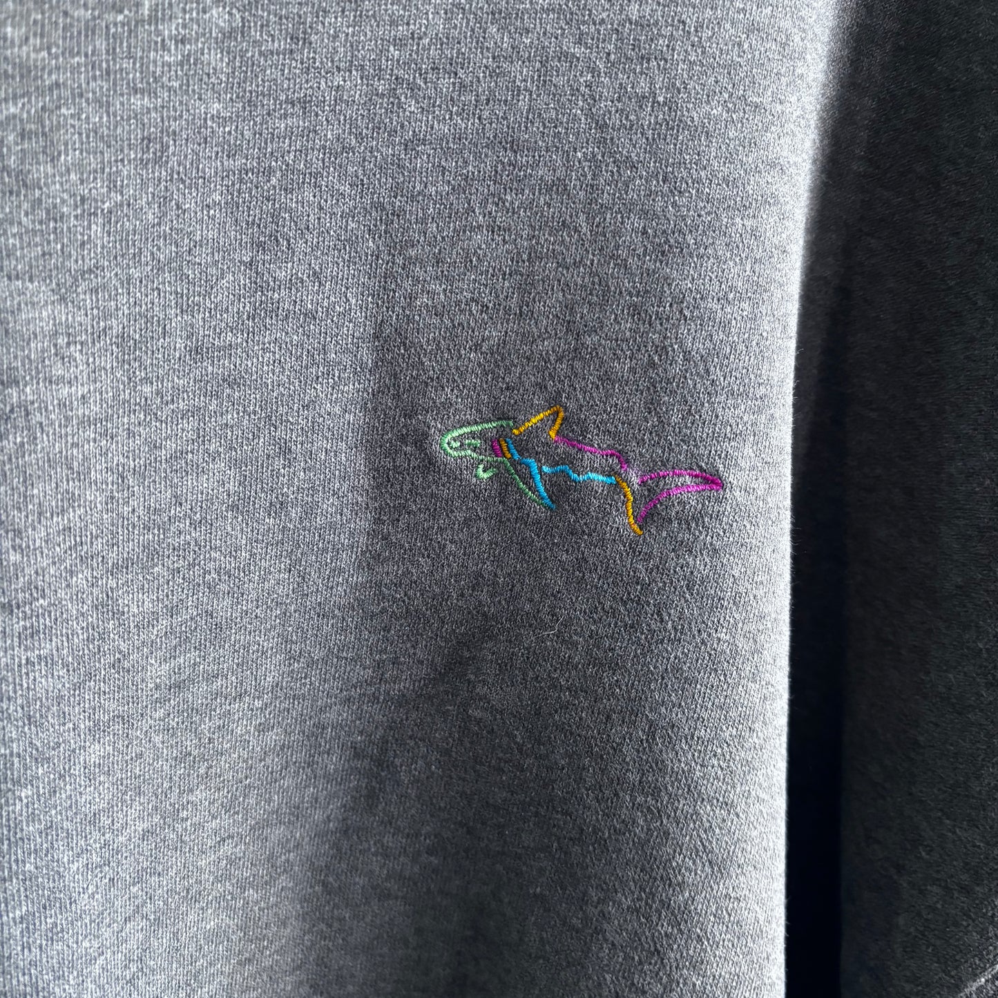 Vintage Greg Norman Shark distressed crewneck sweatshirt