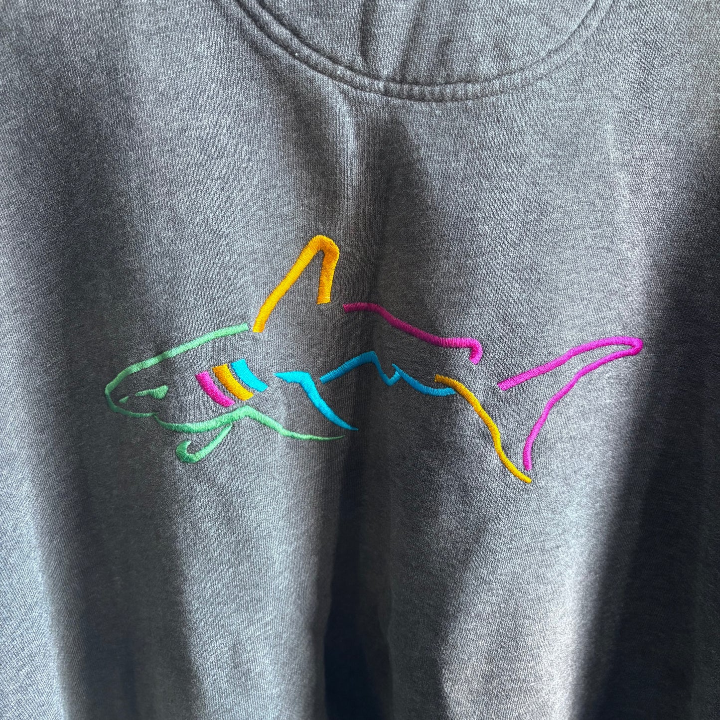 Vintage Greg Norman Shark distressed crewneck sweatshirt