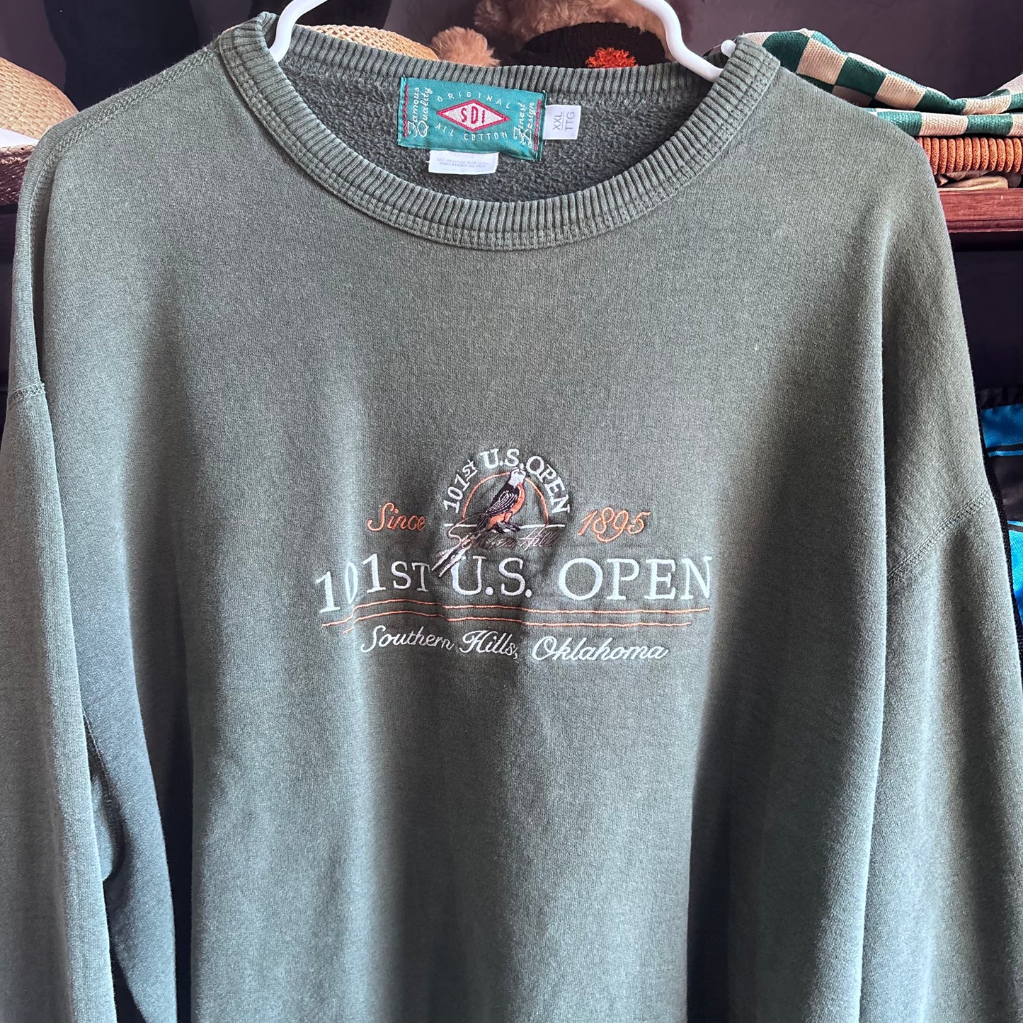 Vintage 2001 Southern Hills 101st US Open crewneck sweatshirt