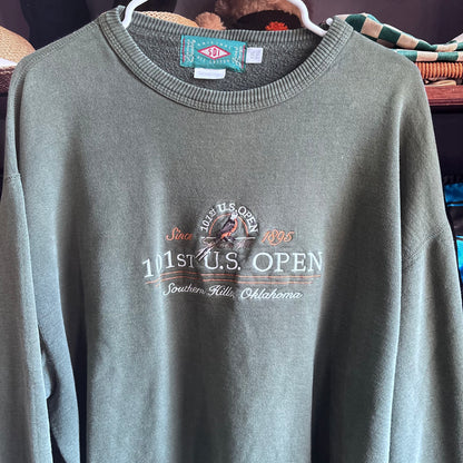 Vintage 2001 Southern Hills 101st US Open crewneck sweatshirt