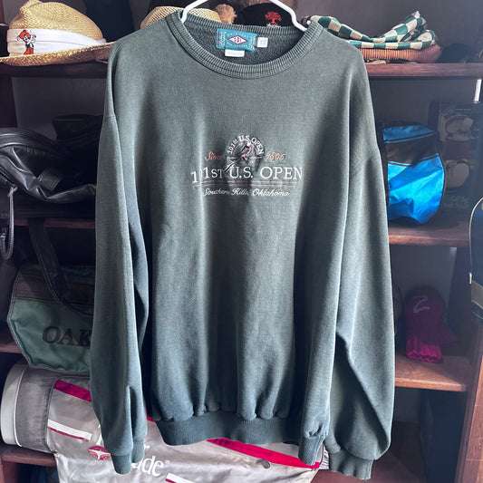 Vintage 2001 Southern Hills 101st US Open crewneck sweatshirt
