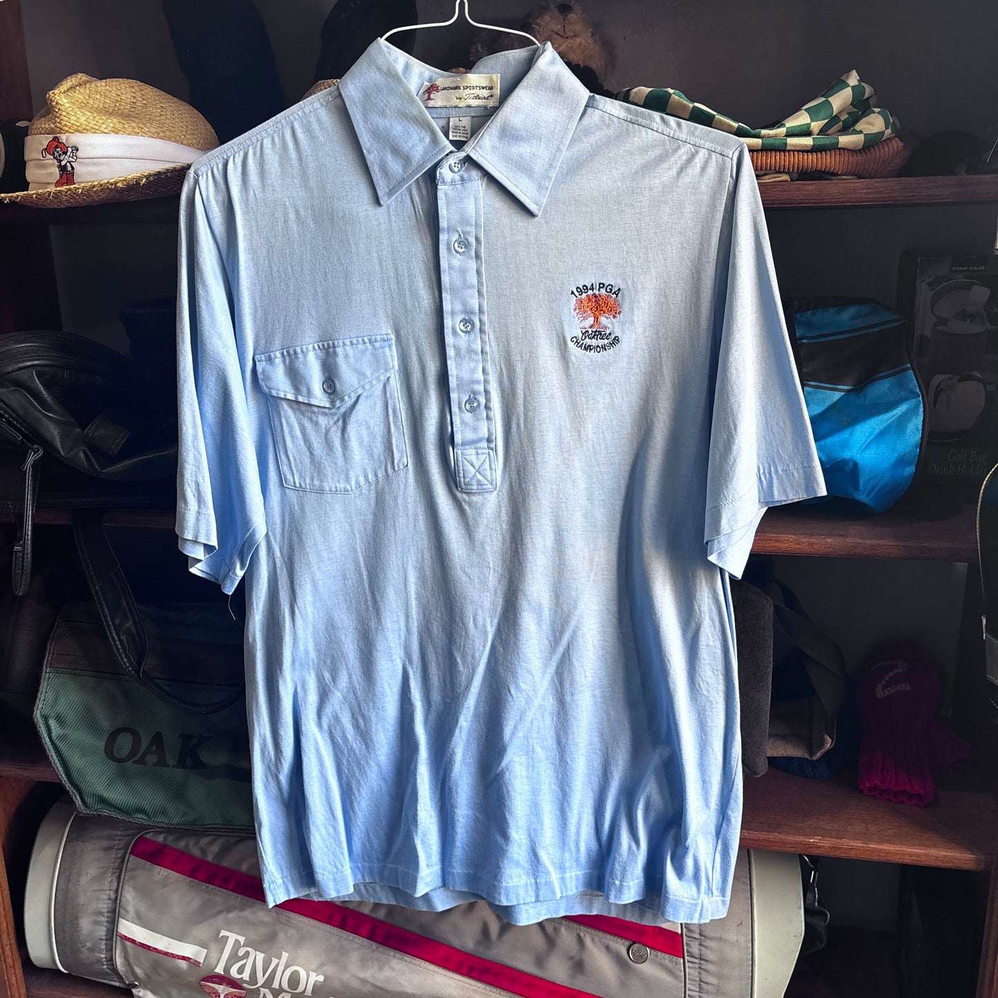 Vintage 1994 PGA championship rare Oak Tree golf polo by Titleist