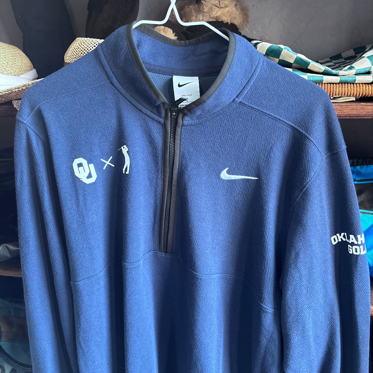 Oklahoma Sooners Golf Nike fleece pullover OU