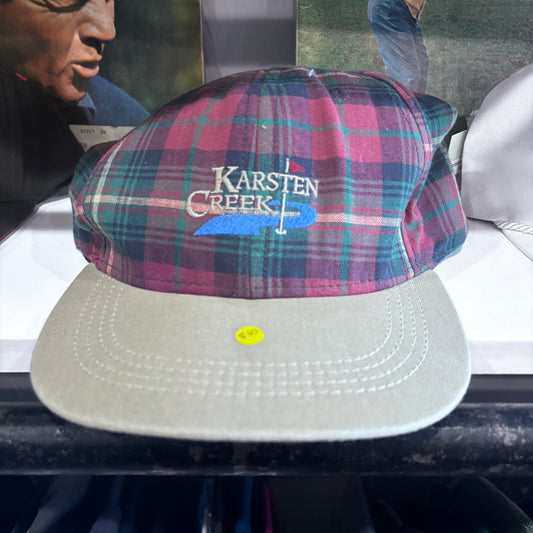 Vintage Plaid Karsten Creek hat