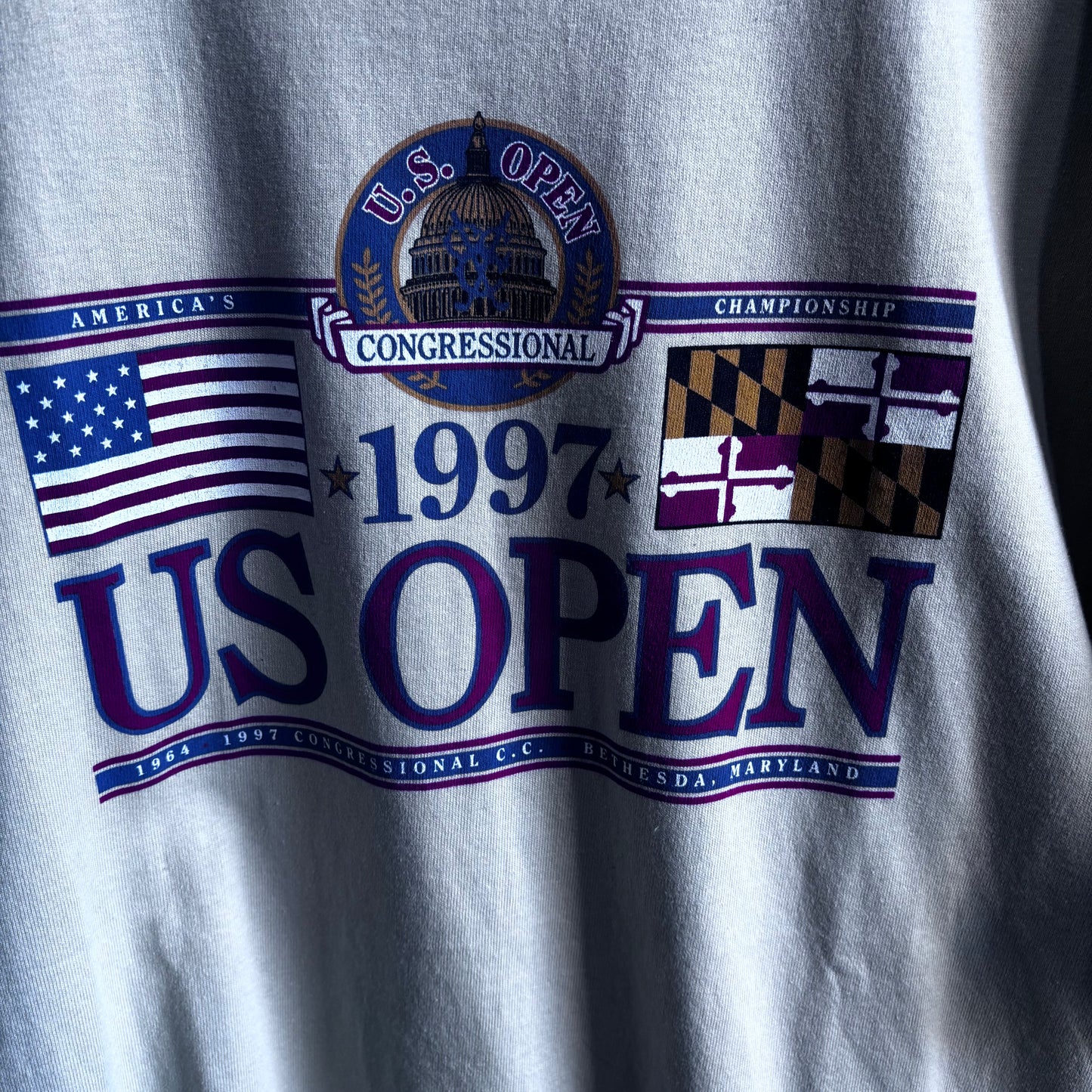 Vintage All in a days work golf t-shirt tee