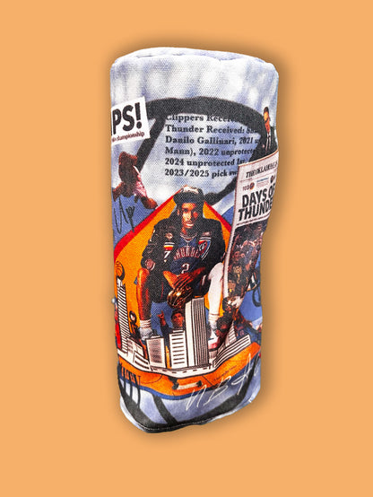 Blue OKC headcover