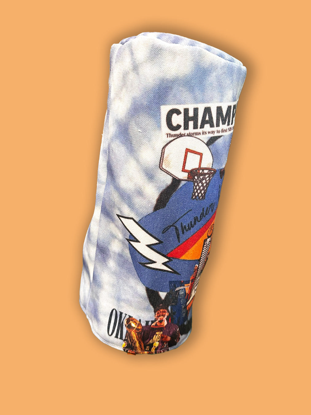 Blue OKC headcover