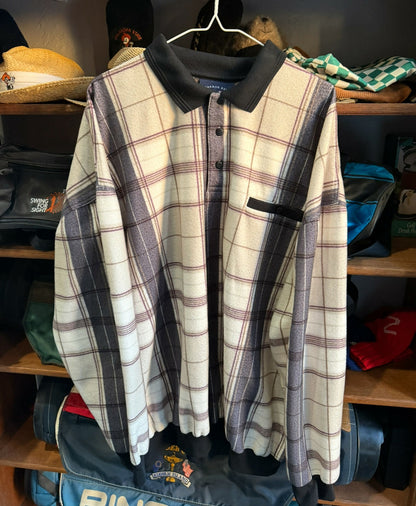 VTG Oversized 1/4 Snap Jacket 013